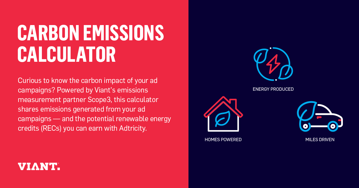 Carbon Emissions Calculator | Viant